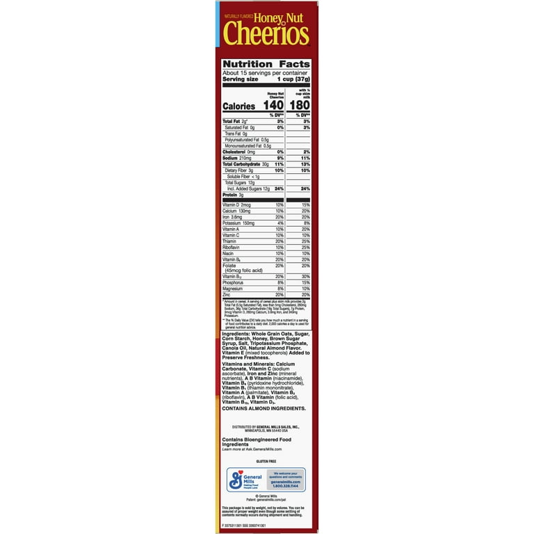 Understanding the Cheerios Nutrition Label: A Friendly Guide